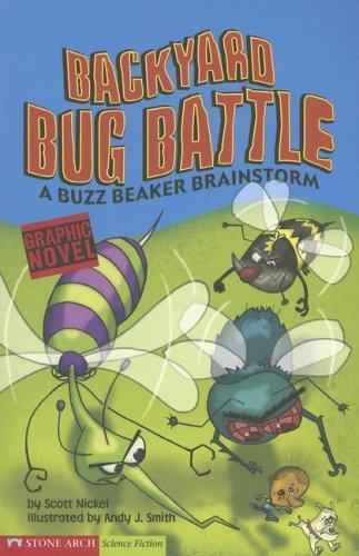 Backyard Bug Battle (Grphic Sparks, a Buzz Beaker Brainstorm) cover