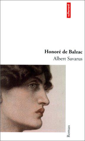 Albert Savarus cover
