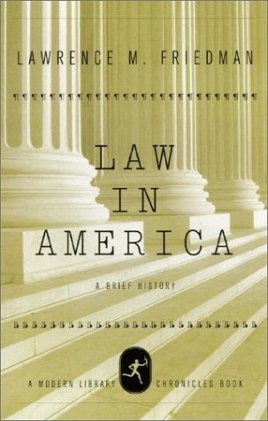 Law in America cover