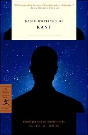 Basic Writings of Kant cover