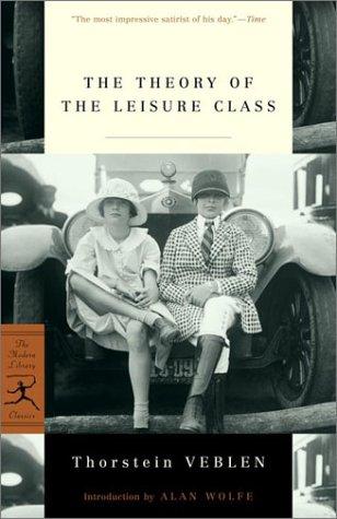The Theory of the Leisure Class cover