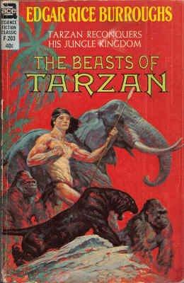The Beasts of Tarzan (Classic Ace SF, F-203) cover