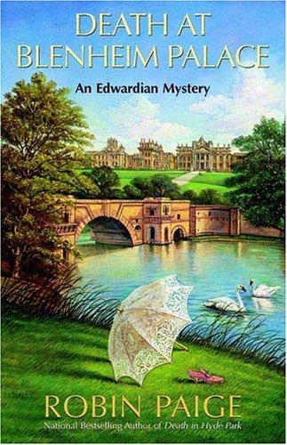 Death at Blenheim Palace (Robin Paige Victorian Mysteries, No. 11) cover