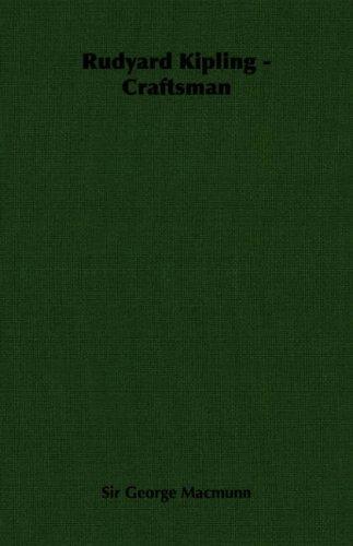 Rudyard Kipling - Craftsman cover