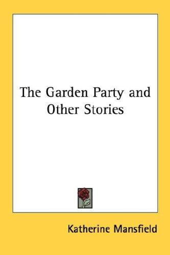 The Garden Party and other stories cover