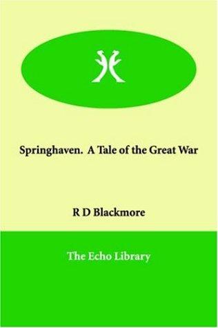 Springhaven.  A Tale of the Great War cover
