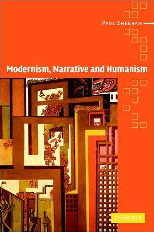 Modernism, narrative, and humanism cover