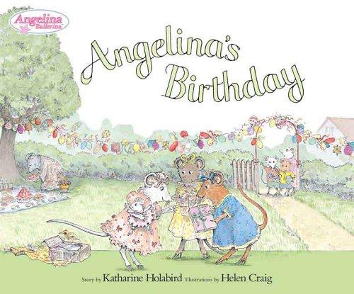 Angelina Ballerina's birthday cover