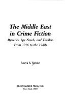 The Middle East in crime fiction cover