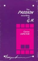 A paixão segundo G.H. cover