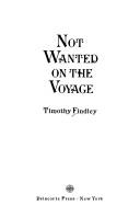 Not wanted on the voyage cover