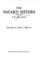 Les sœurs Vatard cover