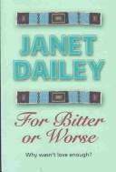 For Bitter or Worse cover