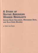A study of Native American women novelists cover