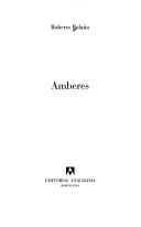 Amberes cover