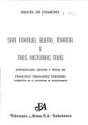 San Manuel Bueno, mártir cover
