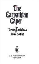 The Carpathian caper cover