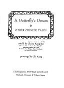 A butterfly's dream & other Chinese tales cover