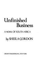 Unfinished business cover