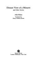 Distant view of a minaret and other stories cover