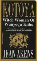 Kotoya the Witch Woman of Wuuyoq'a Kiihu cover