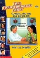 Claudia and the sad good-bye cover
