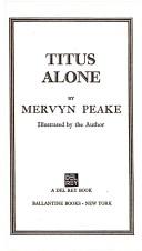 Titus Alone cover
