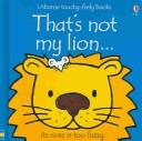 That's Not My Lion cover
