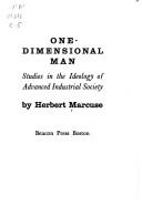 One-Dimensional Man cover