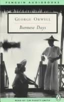 Burmese Days cover