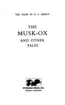 The musk-ox and other tales cover
