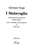 I Malavoglia cover