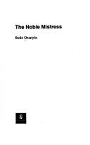 The noble mistress cover