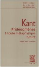 Prolegomena cover