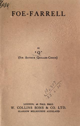 Foe-Farrell cover