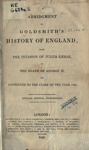 A history of England in a series of letters from a nobleman to his son cover
