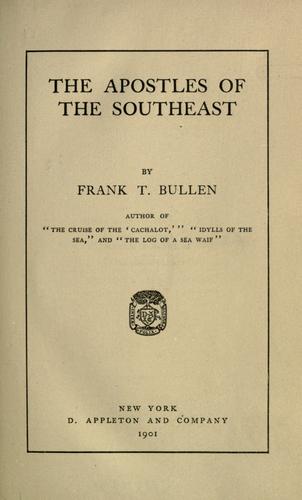 The apostles of the Southeast cover