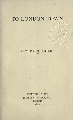 To London town cover