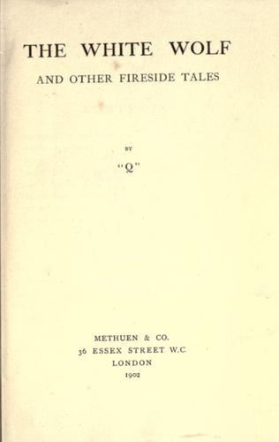 The White Wolf and Other Fireside Tales cover