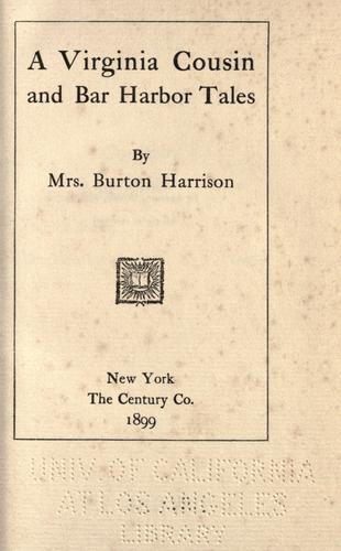 A Virginia cousin cover