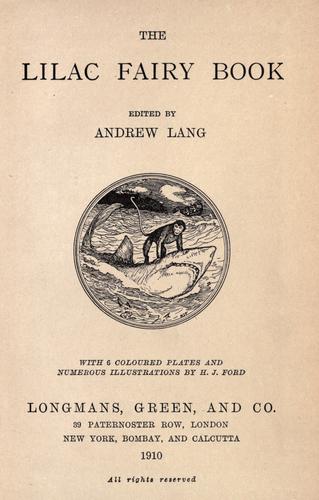 The Lilac Fairy Book cover