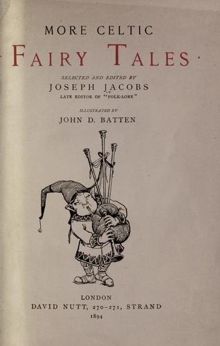 More Celtic fairy tales cover