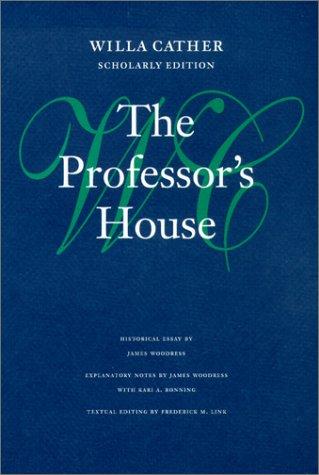 The Professor's House cover
