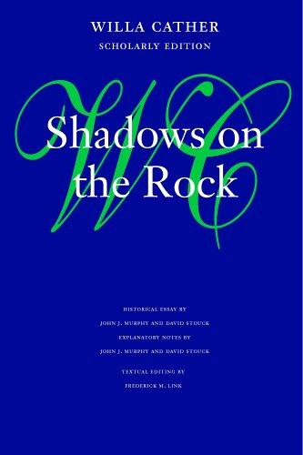 Shadows on the rock cover
