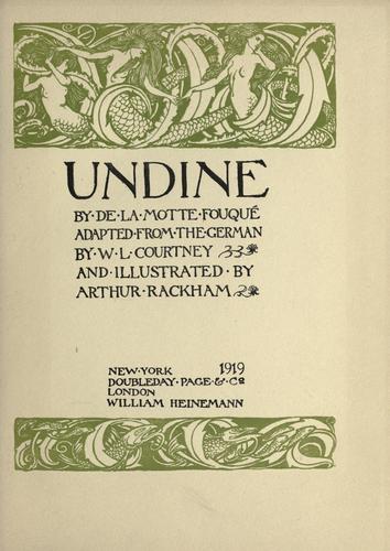 Undine cover