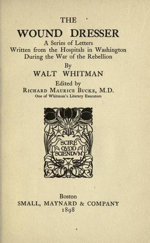 The Wound Dresser cover
