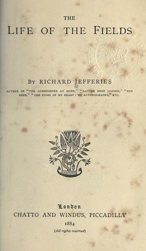 The Life of the Fields cover