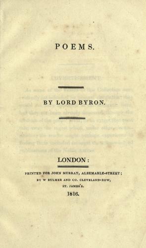 Poems cover