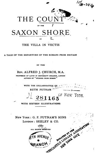 The count of the Saxon shore cover