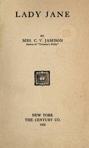 Lady Jane cover